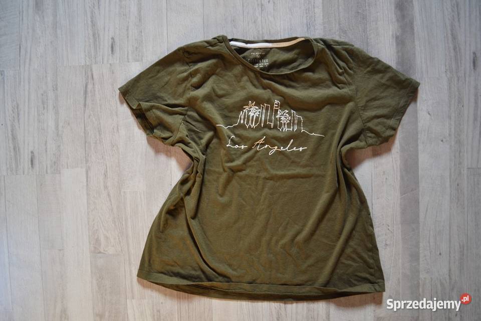 Primark koszulka khaki M tshirt bluzka Toruń