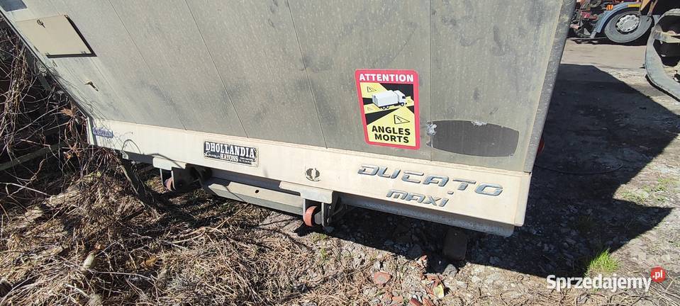 Fiat Ducato Kontener z windą 212121km Ducato Trzebnica sprzedam