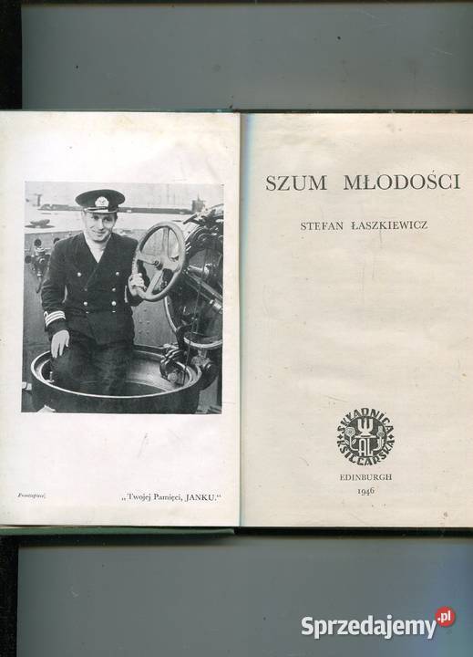 Szum młodości Stefan Łaszkiewicz Szczecin sprzedam