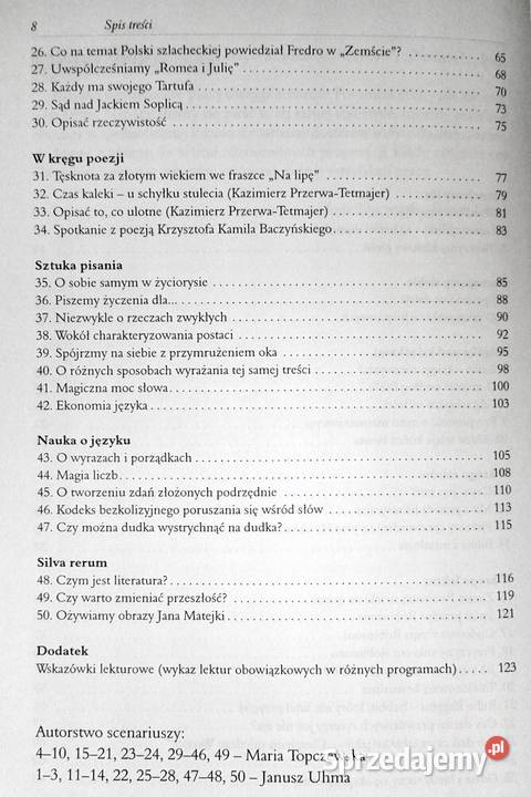 Pięćdziesiąt scenariuszy ciekawych lekcji Janusz lubelskie Chełm