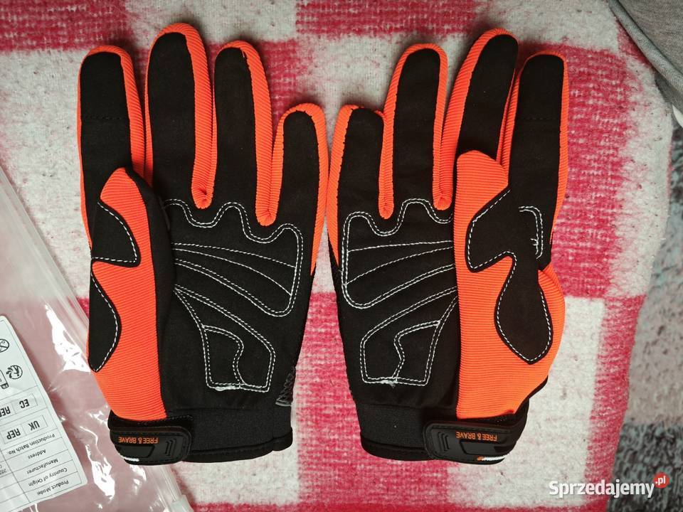 Rękawice motocyklowe krótkie nowe L Rękawice Kamień Pomorski sprzedam
