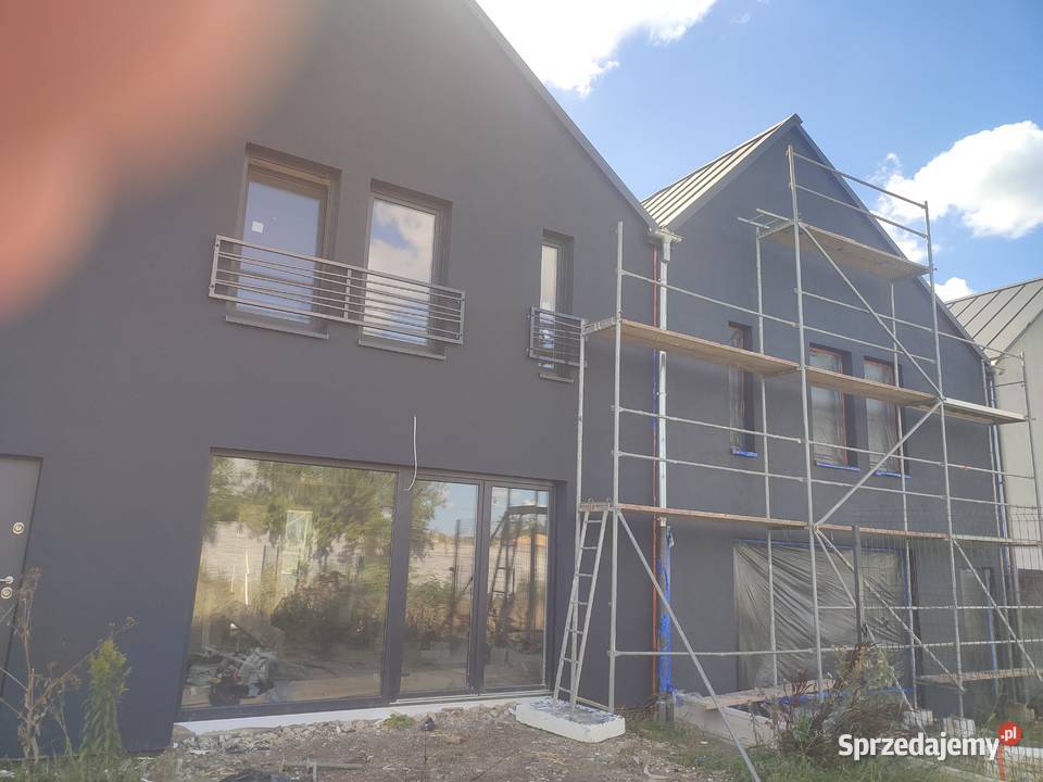 Tynki maszynowe gipsowe hybrydowe śląskie Rybnik usługi budowlane