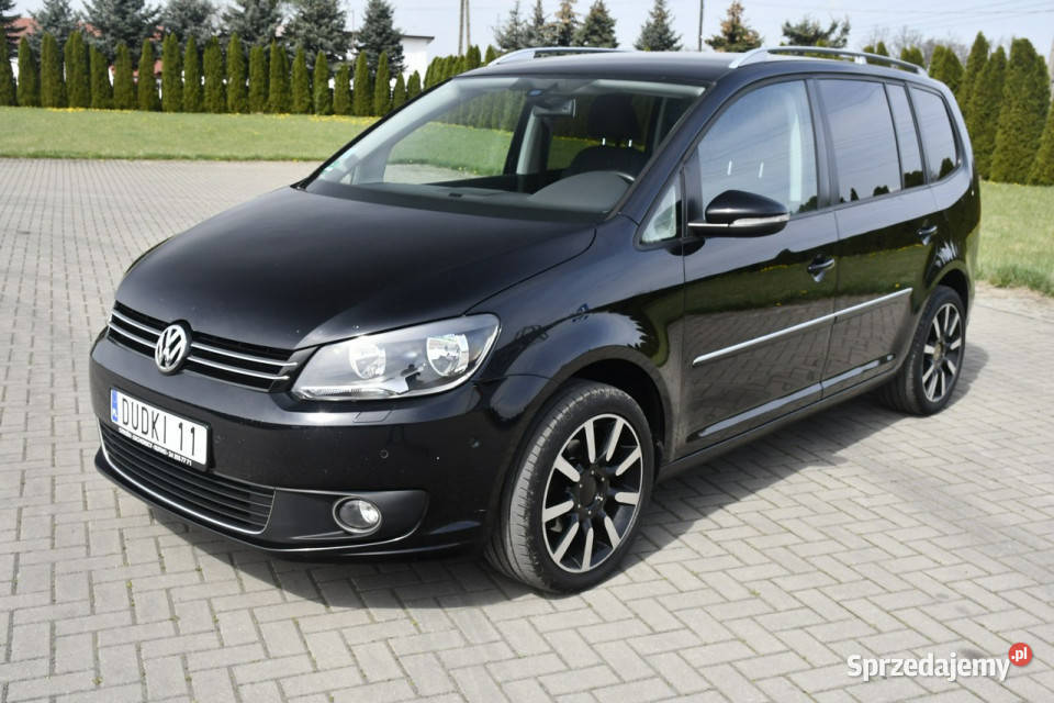 Volkswagen Touran 14Turbo DUDKI11 ALuKlimatr 2 garażowany Kutno