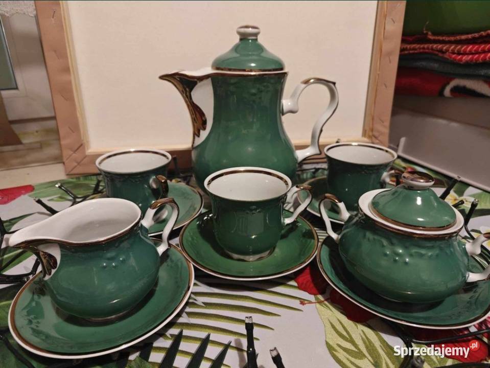 Ekskluzywny prezent serwis do kawy i herbaty z dolnośląskie Kowary