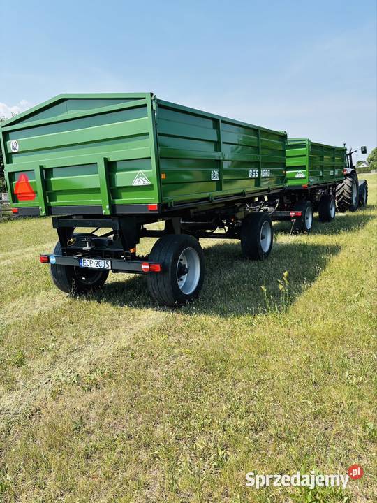 Brandys BSS AGRO 9 ton przyczepa przyczepy Przyczepy rolnicze Brudzewice