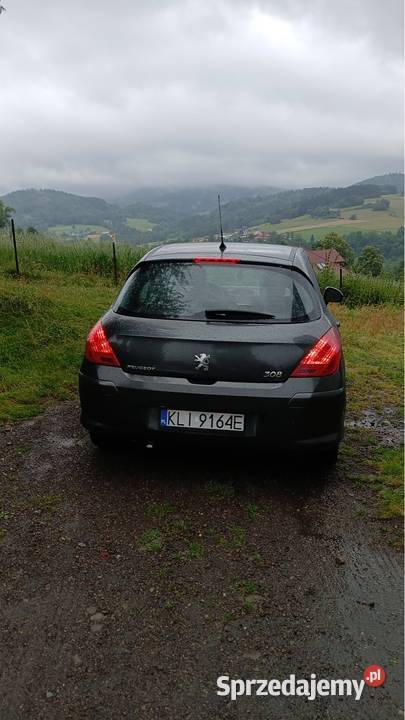 Sprzedam Peugeot 308 ŁADNY klimatyzacja 308 Peugeot Mszana Dolna