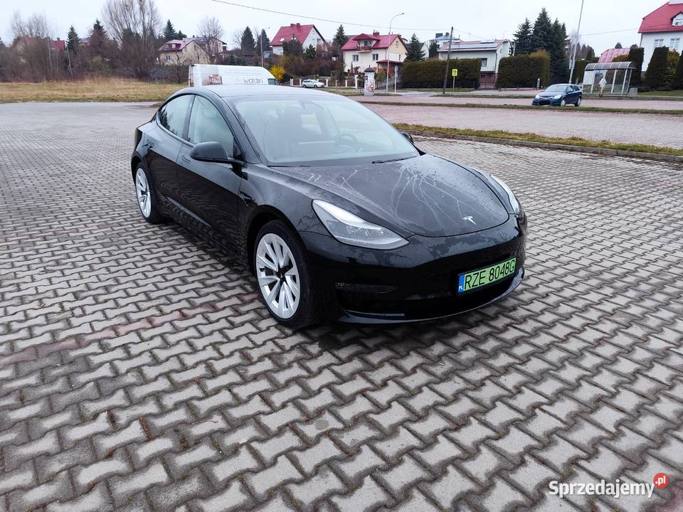 Tesla Model 3 Long Range AWD lifcie model 2021 Rok produkcji 2020 podkarpackie Mogielnica