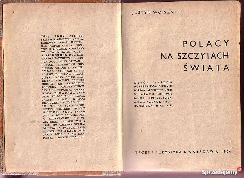 6211 POLACY NA SZCZYTACH ŚWIATA WYBÓR TEKSTÓW biografie, wspomnienia Czyrna