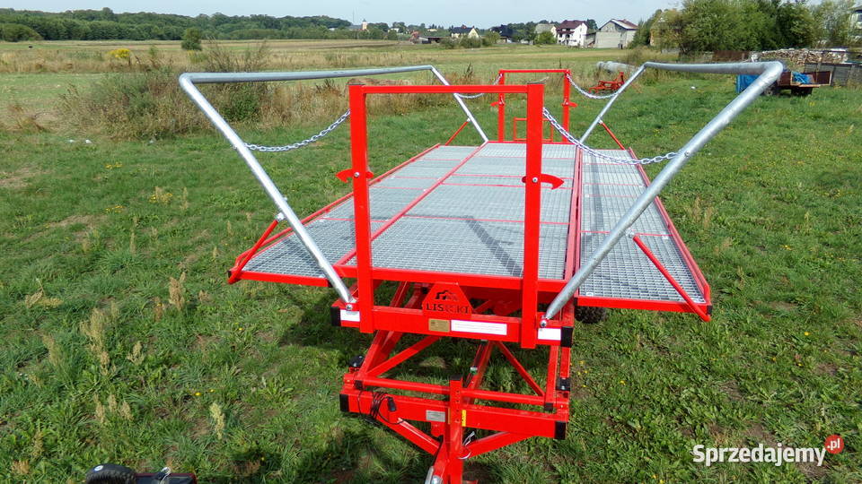 PRZYCZEPA DO ZBIORU OWOCÓW PLATFORMA SADOWNICZA Łowicz