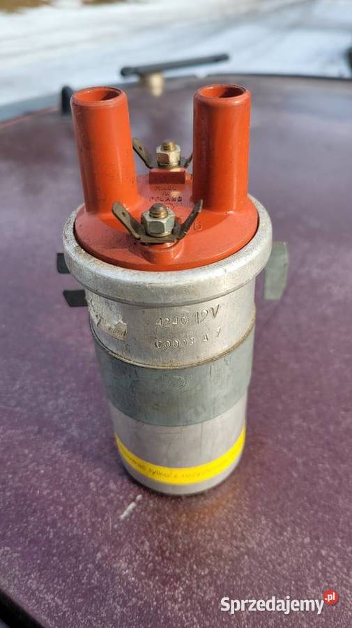 Nieużywana cewka dwubiegunowa Fiat 126p oryginał Tuszynek Majoracki