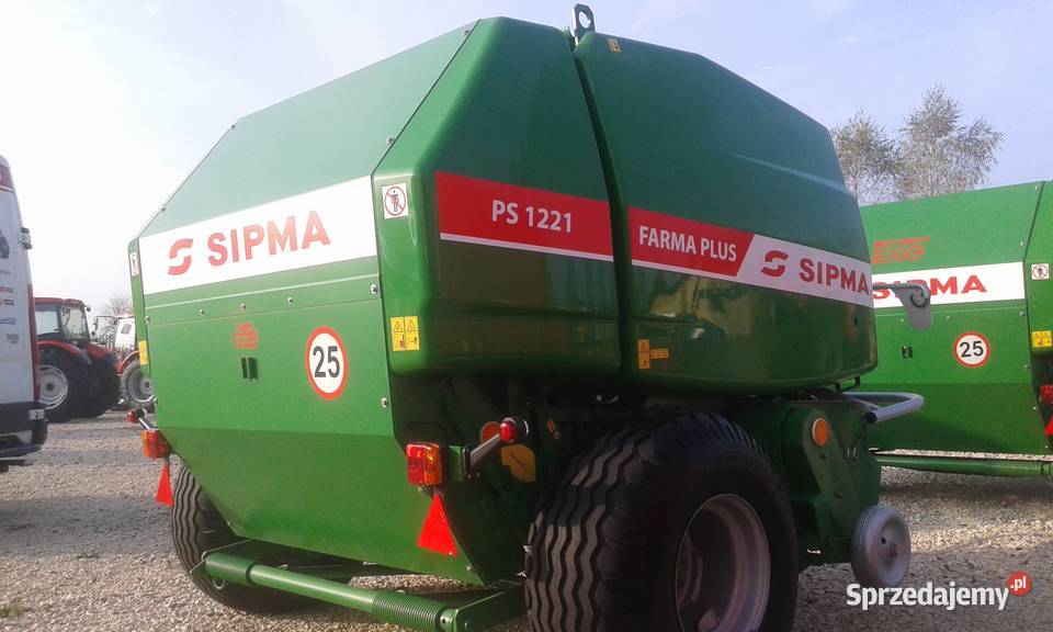 Prasa Belująca SIPMA 1221 FARMA PLUS TANIO łódzkie Uniejów sprzedam