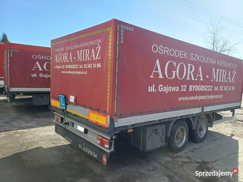 Przyczepa ciężarowa KONAR JG2 burtowe Bydgoszcz