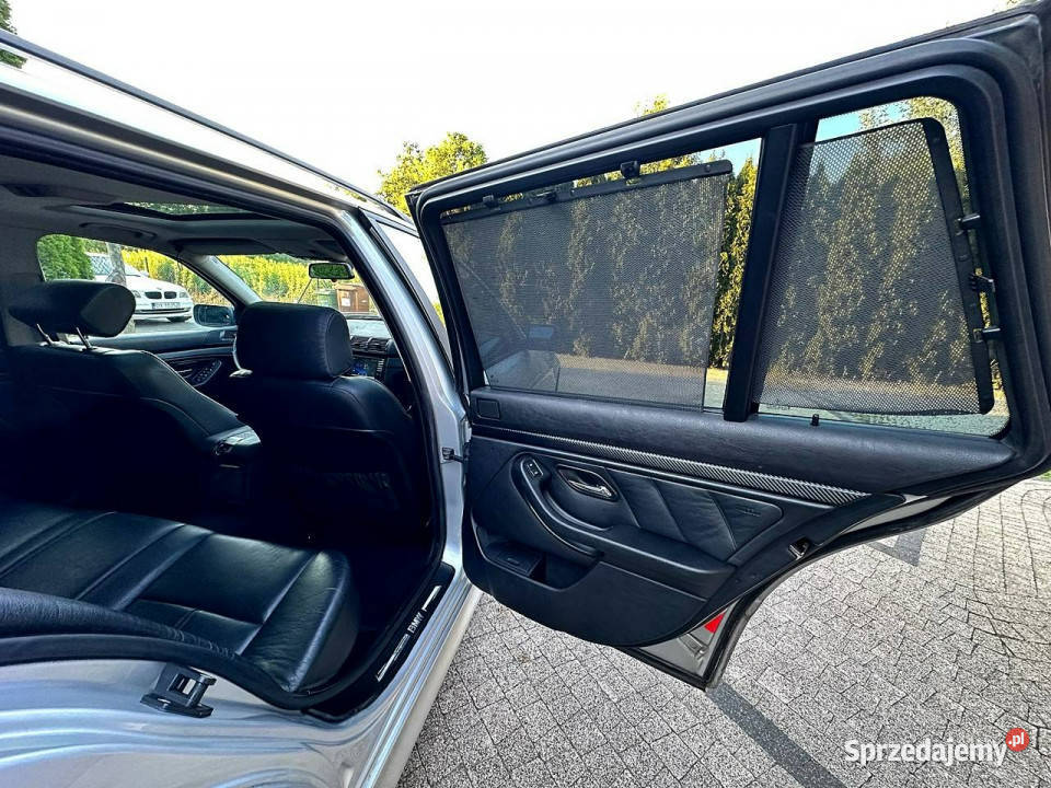 BMW 528 BMW e39 528i Kombi Skóry Opłacona E39 relingi dachowe Wrocław