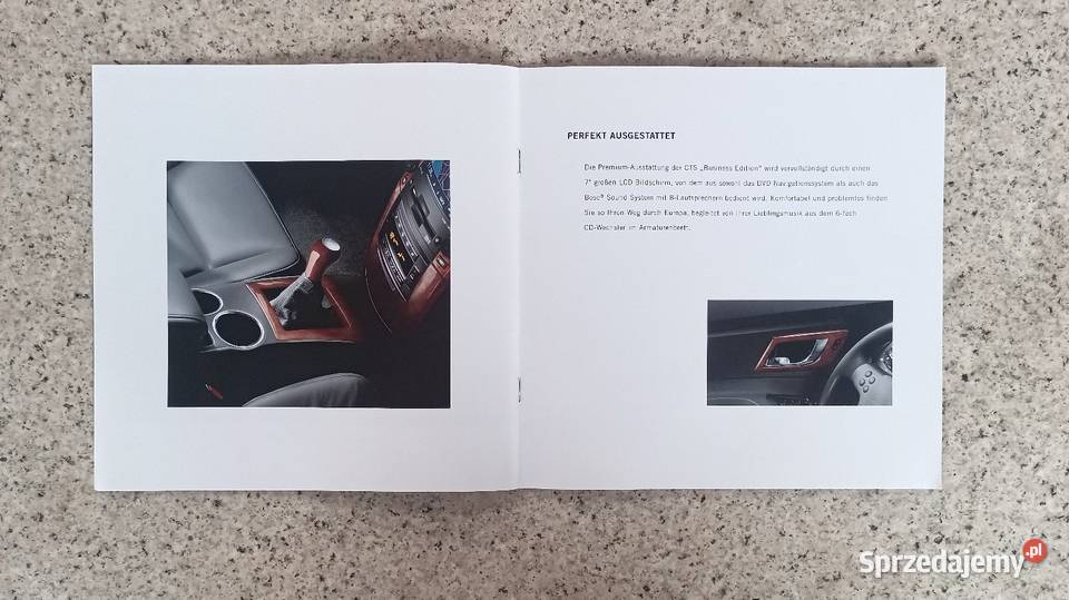 Cadillac CTS Business edition Prospekt Bytom