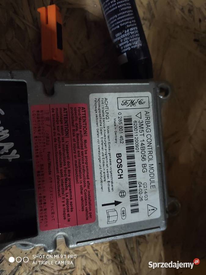 Sterownik poduszek ford c air bag Części Tomaszów Lubelski
