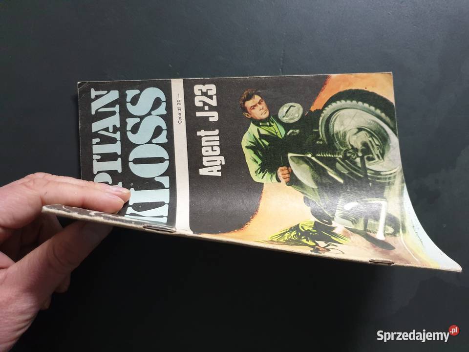 Kapitan Kloss Agent J23 1 wydanie II 1983 Gdynia