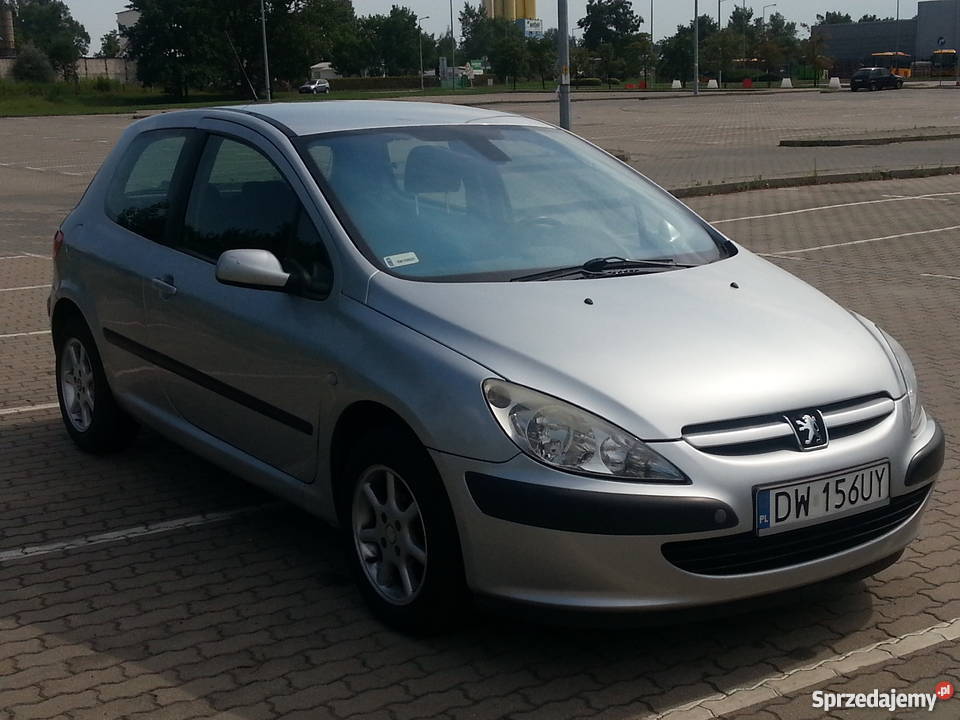 peugeot 307 srebrny zadbany Wrocław sprzedam