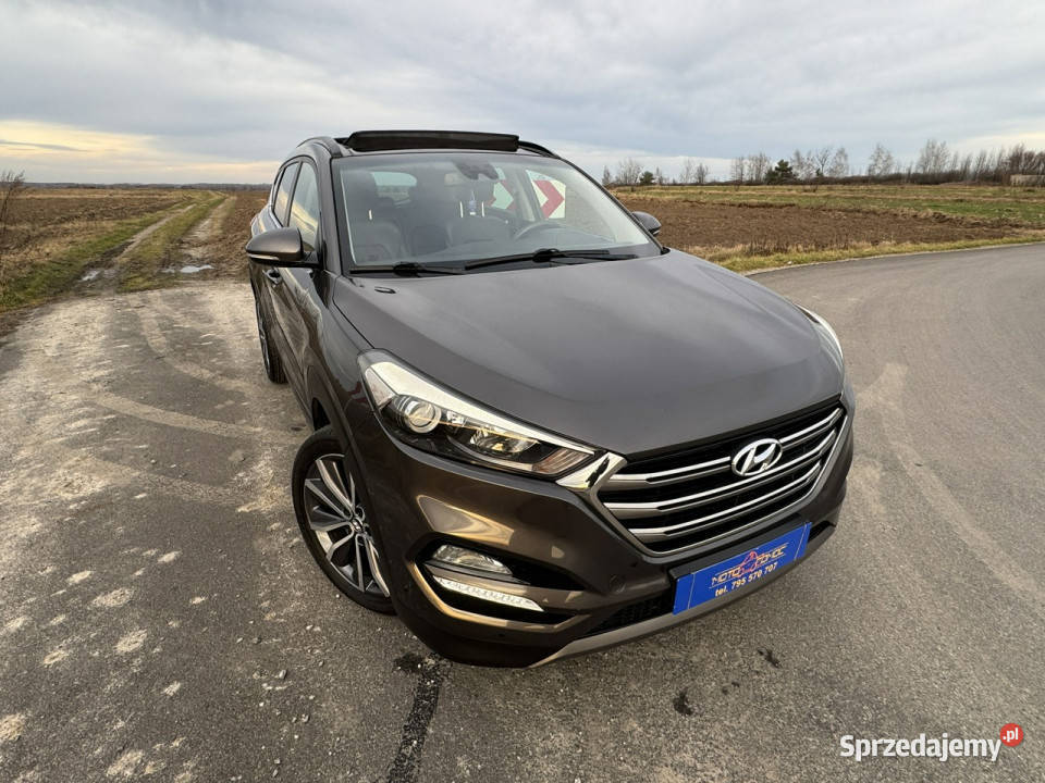 Hyundai Tucson OPŁACONY * GPS * Kamera cof * LEDY * Panorama * Grzana SKÓR…