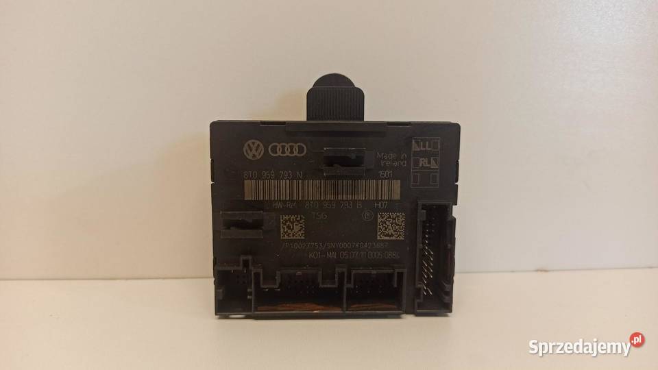 AUDI A4 B8 MODUŁ DRZWI 8T0959793N 8T0959793B osobowe
