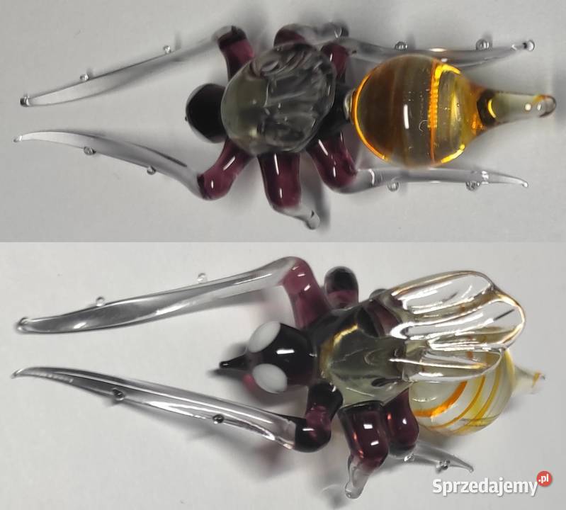 Owad ze szkła szklany szkło szklana figurka Warszawa