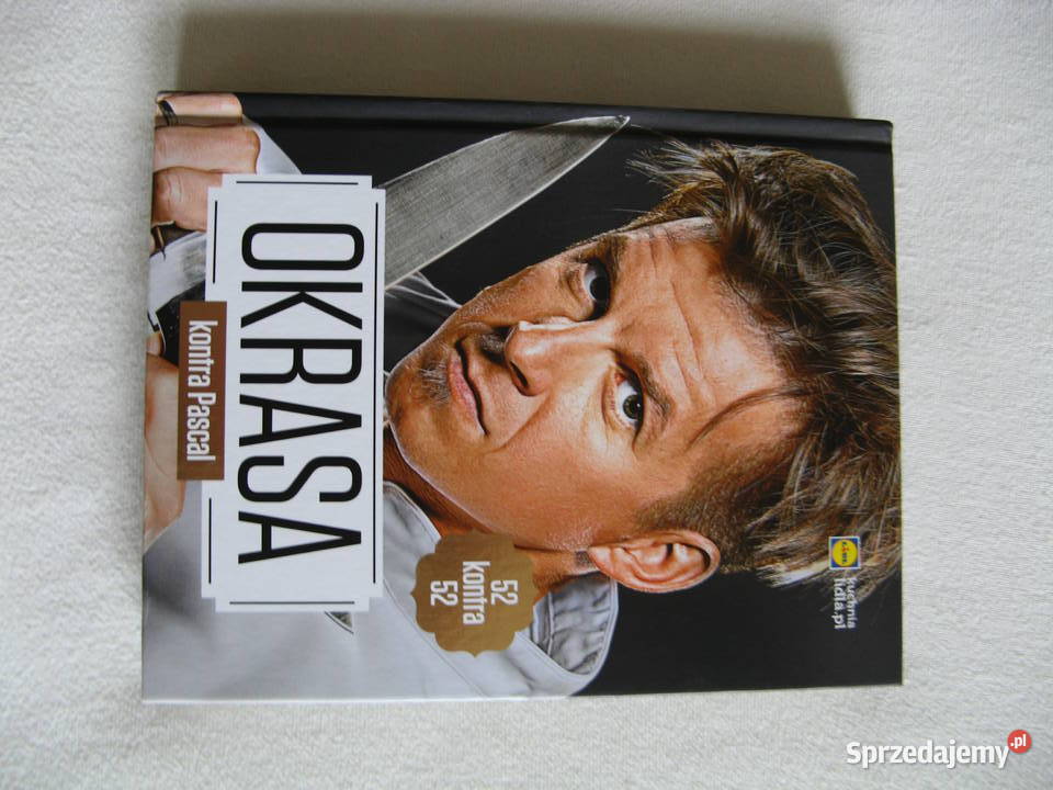 Pascal kontra Okrasa Okrasa kontra Pascal oprawa Poznań sprzedam