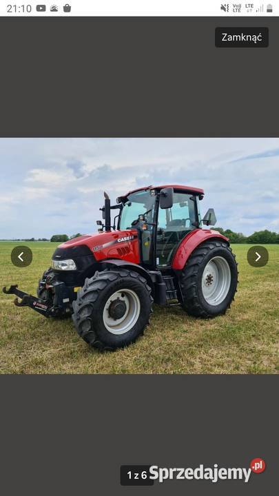Case Farmall 115u podkarpackie Kuryłówka