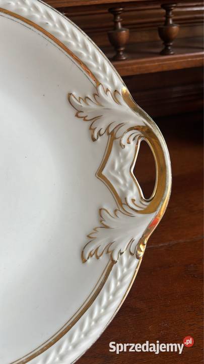 Secesyjna patera na ciasto wyprodukowana Carl pomorskie Gdańsk sprzedam