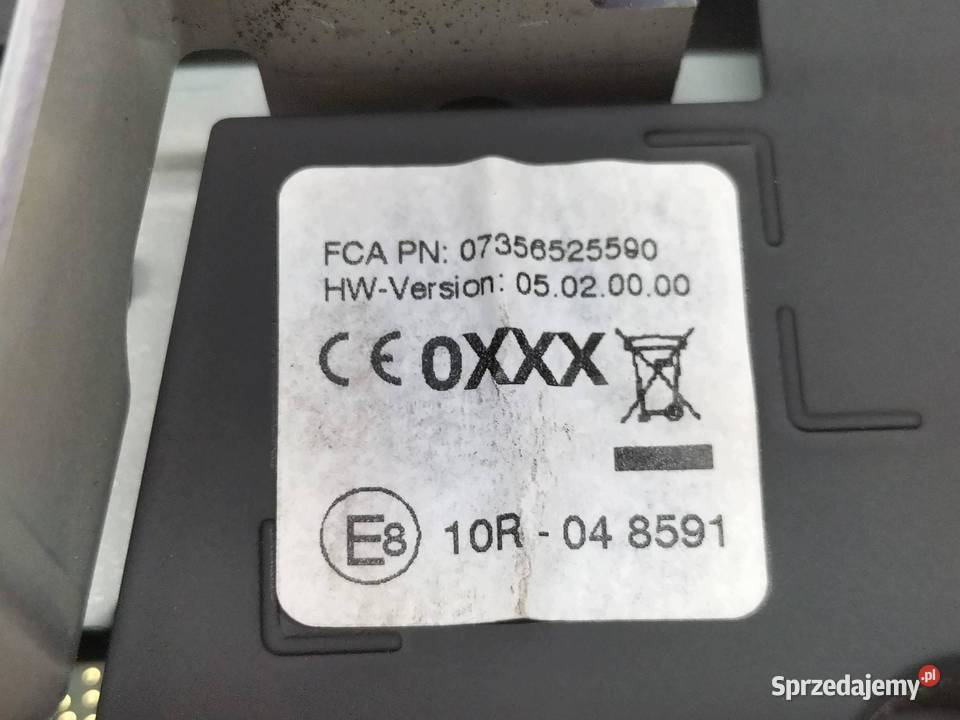 WYŚWIETLACZ 07356525590 Fiat Tipo II 2016