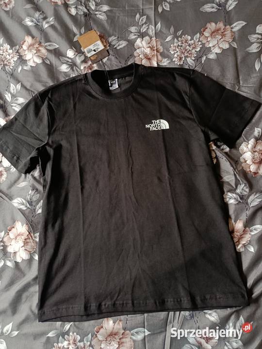Tshirt męski The North Face grubsza bawełna duże czarny podlaskie Białystok