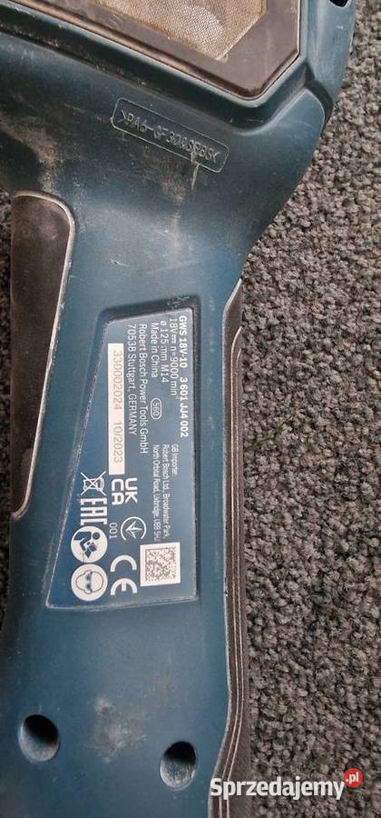 Szlifierka bosch professional 18v wielkopolskie Krzewina sprzedam