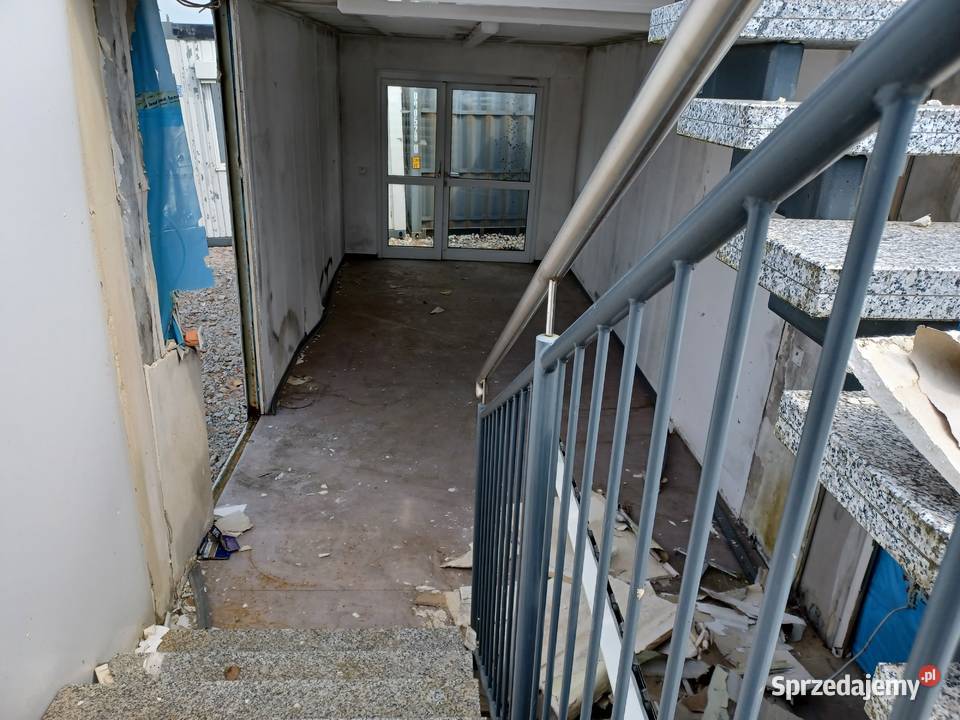 KONTENER RAMA WEJŚCIE KLATKA SCHODOWA SCHODY Z dolnośląskie Wrocław
