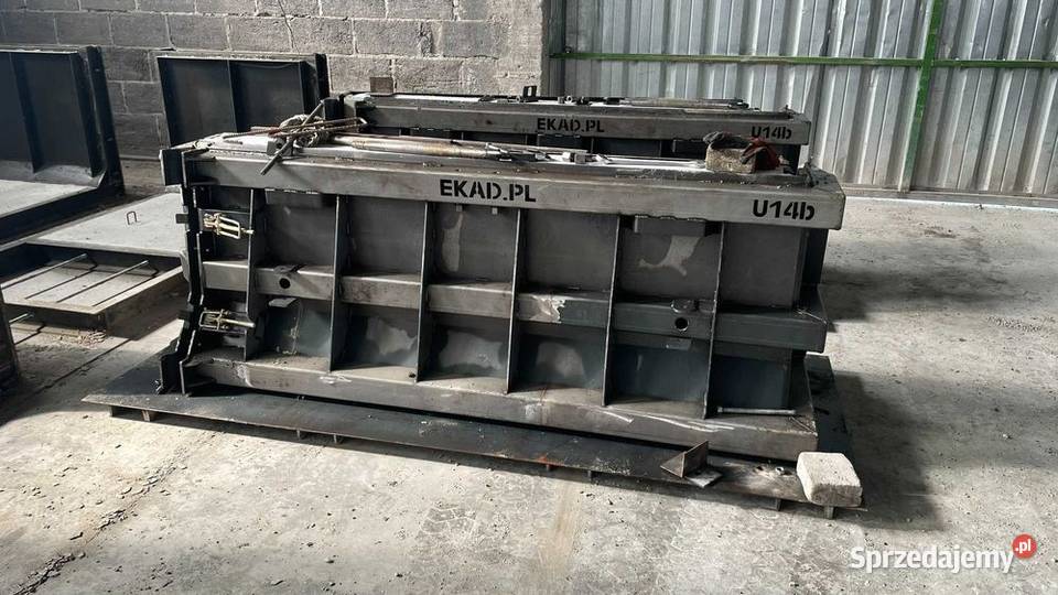 Forma do produkcji barier drogowych zapora