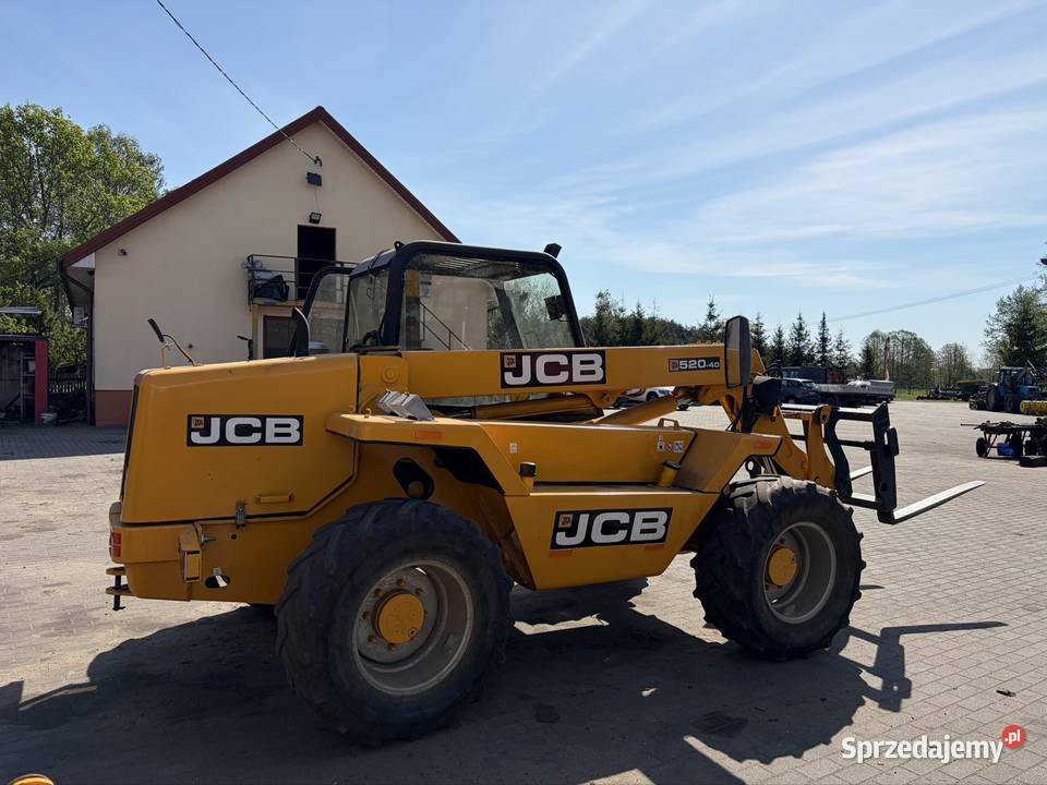 Ładowarka teleskopowa JCB 520 55 Ciągniki Myszyniec
