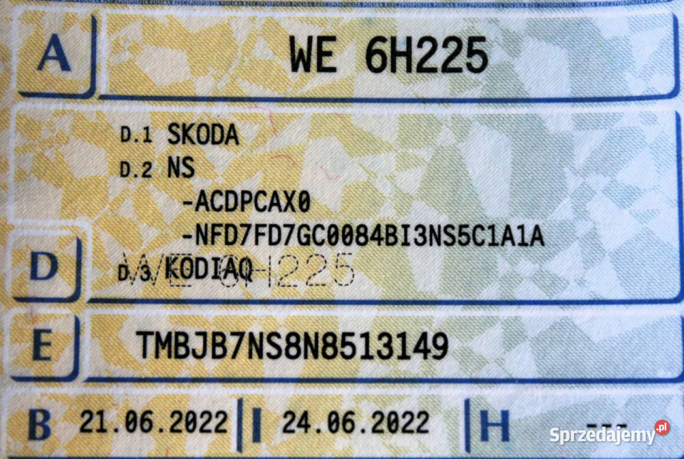 koda Kodiaq Automat FV23 SalonPL 150 Ambition 150KM Sokołów