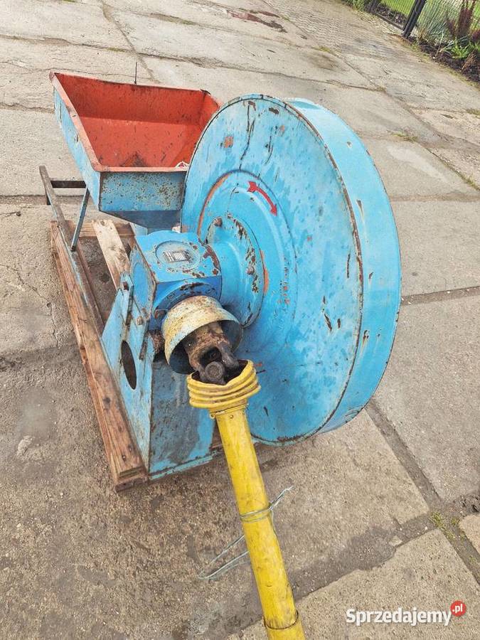 Dmuchawa do zboża na WOM przekaźnik do ciągnika Osiek Mały