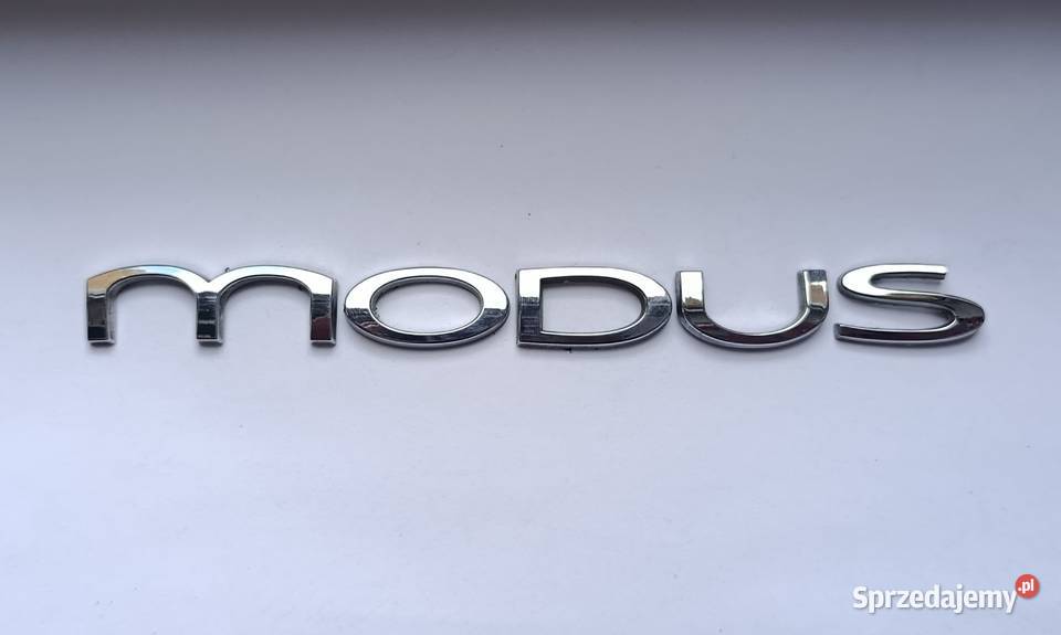 Napis emblemat Renault Modus 0408r Lipno