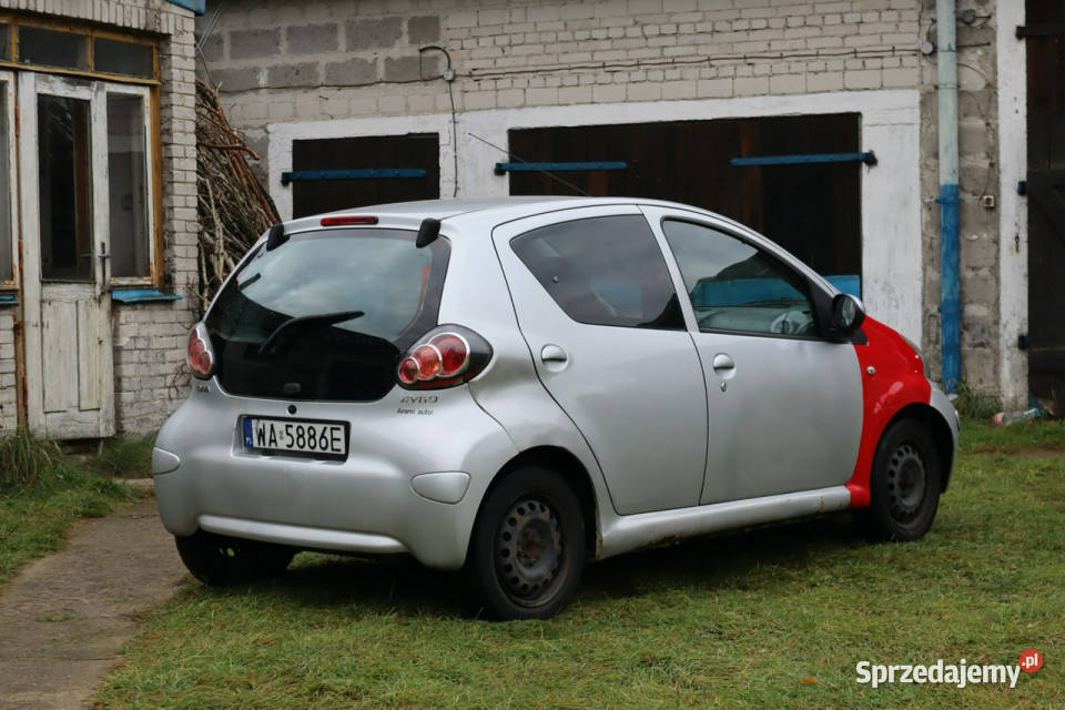 Toyota Aygo 2006r 10 Benzyna Klimatyzacja mazowieckie sprzedam