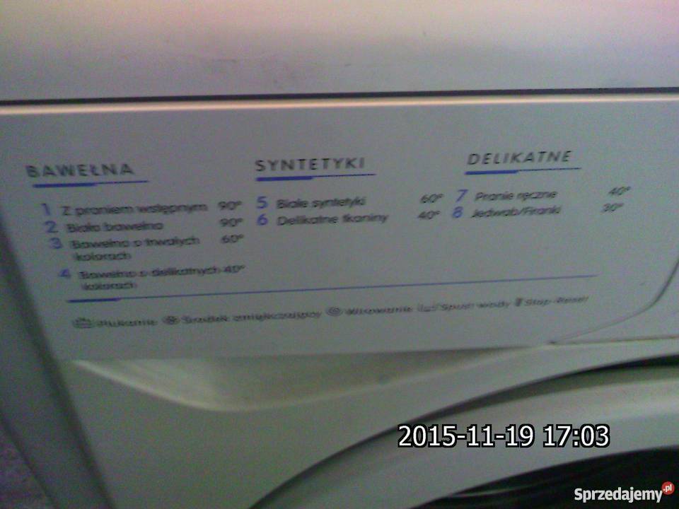 Podzespoły pralki automatycznej Indesit WI 102 wolnostojące Pralki i suszarki Bydgoszcz
