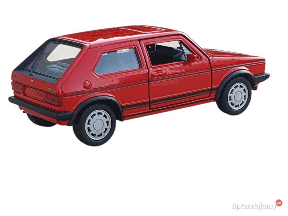 Model samochodu VW Golf I GTI czerwony skala 134 Samochody i pojazdy śląskie Cieszyn