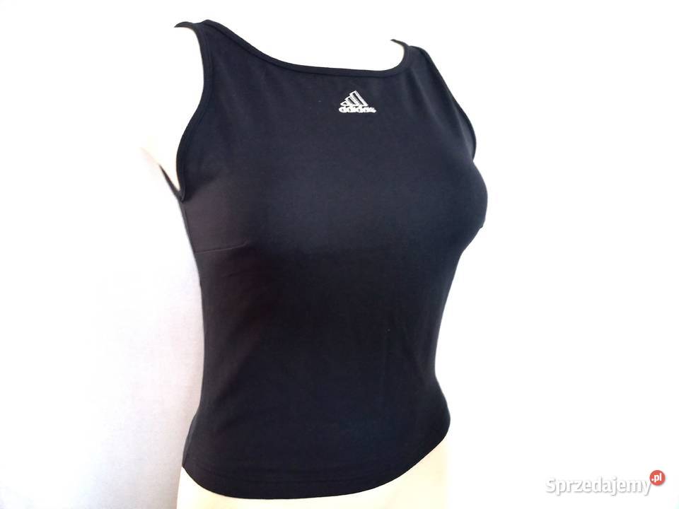 Top granatowe Koszulka damskie Adidas r M NOWE