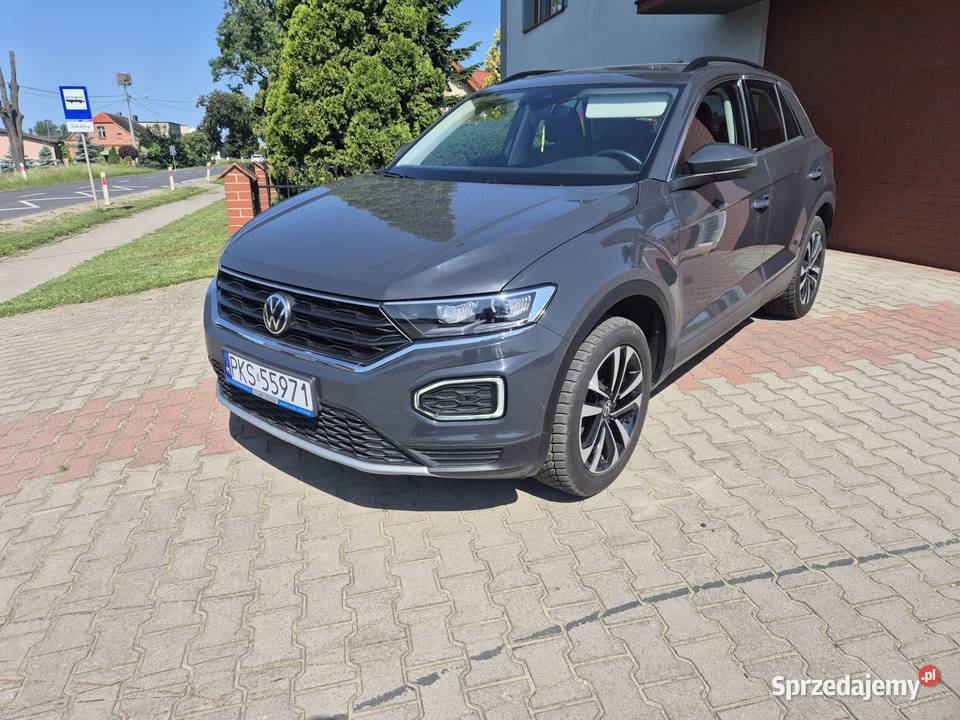 VW Troc 15 benzyna 150 2021r kamera ledy nieuszkodzony T-Roc
