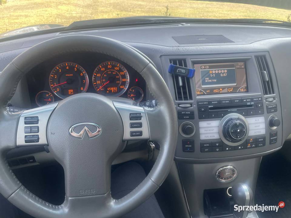 Infiniti FX35 2007r 35 V6 280 LPG 15lat w sprzedam
