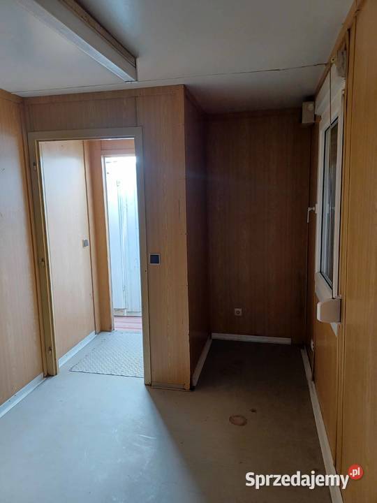 KONTENER BIUROWY SZATNIA ZAPLECZE BUDOWY Wrocław
