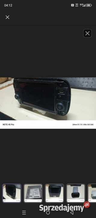 Fiat Panda III radio wyświetlacz monitor osobowe