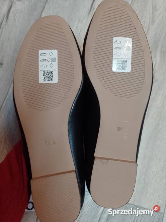 4142 ASOS Design CZARNE baleriny wieczorowe z Balerinki małopolskie Kraków