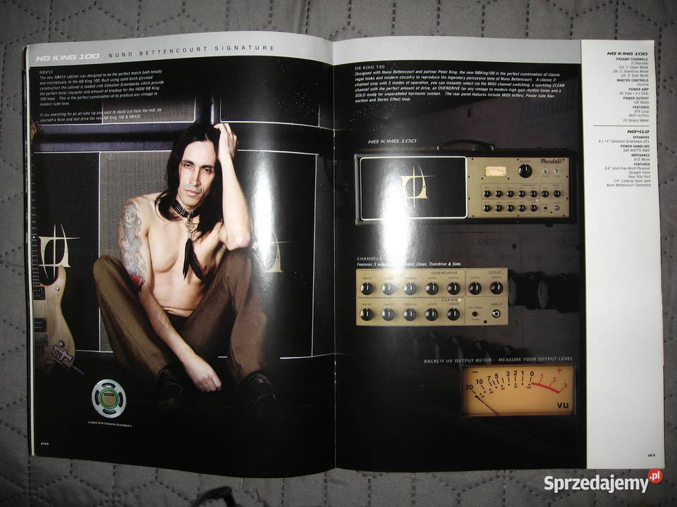 Randall 2009 Catalog MTS Valve Dynamic G3 Plus Gitary i akcesoria Kępice