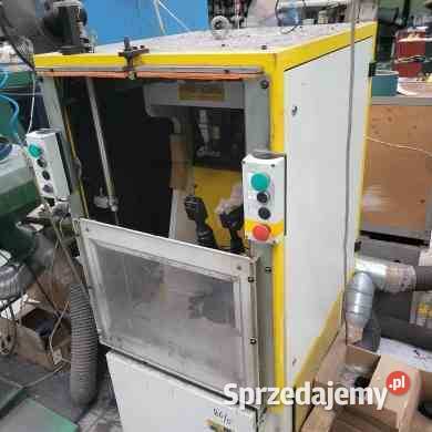 Oklepywarka pięty Sarema ESACB branża obuwnicza Produkcja Praszczyki