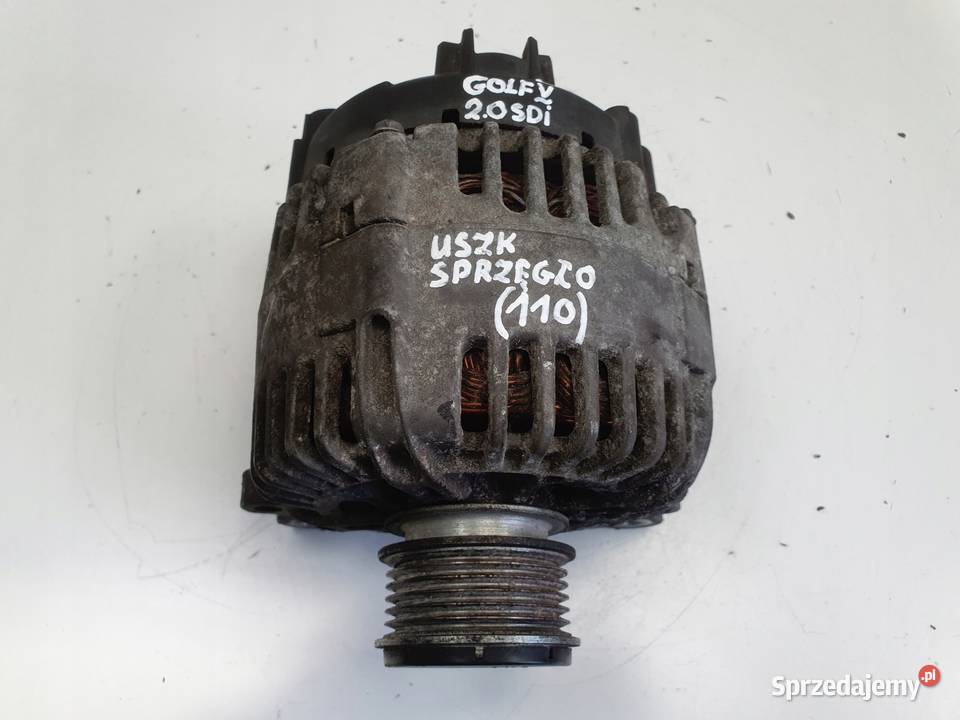 VW Golf V 20 SDI ALTERNATOR 06F903023C valeo Układ elektryczny silnika Janów sprzedam