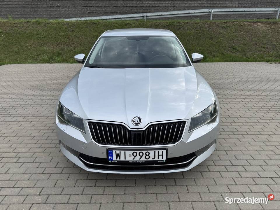 Skoda Superb 20 TDI Ambition DSG7 lakier metallic Białystok sprzedam