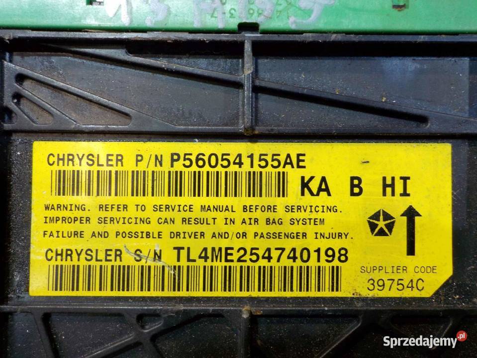 DODGE NITRO 08r modul sensor AIRBAG P56054155AE Suków